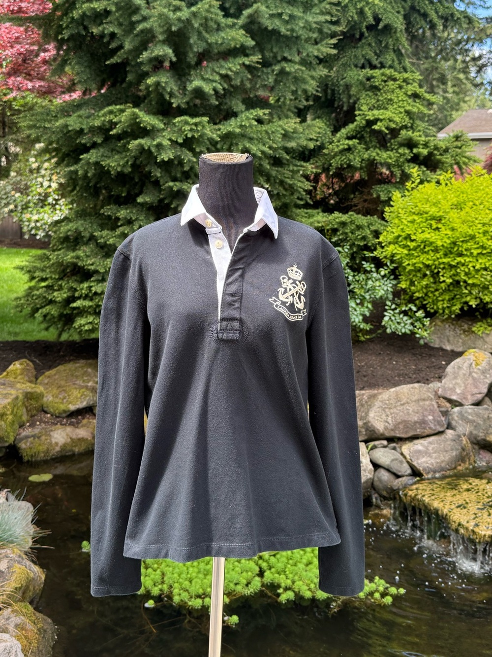 Lauren Ralph Lauren Rugby Shirt Sz L